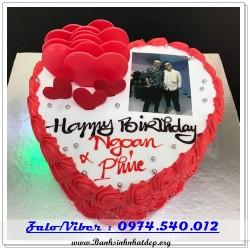 Mẫu Bánh Sinh Nhật Đẹp - A1045